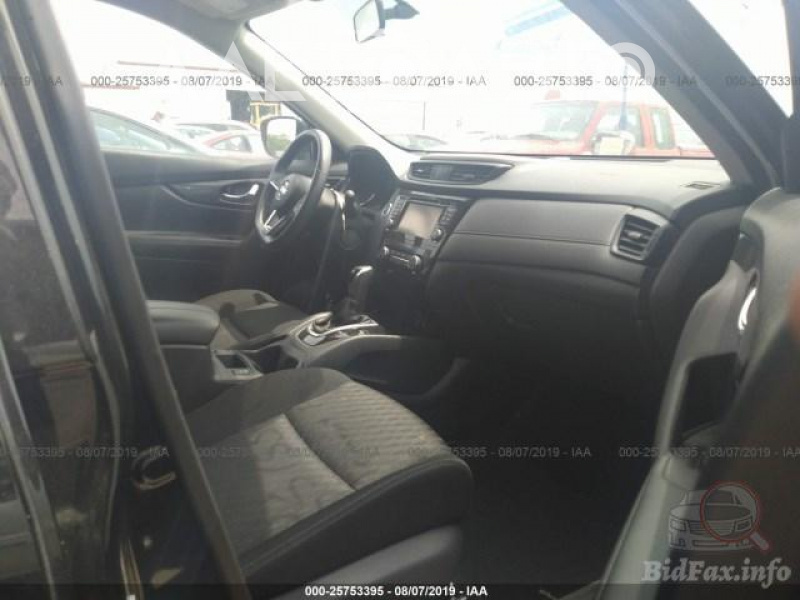 Nissan Rogue S/Sv 2017 Black 2.5L