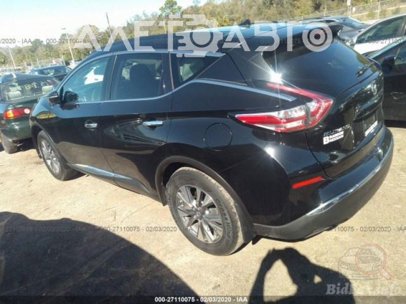 Nissan Murano S/Sl/Sv/Platinum 2015 Black 3.5L