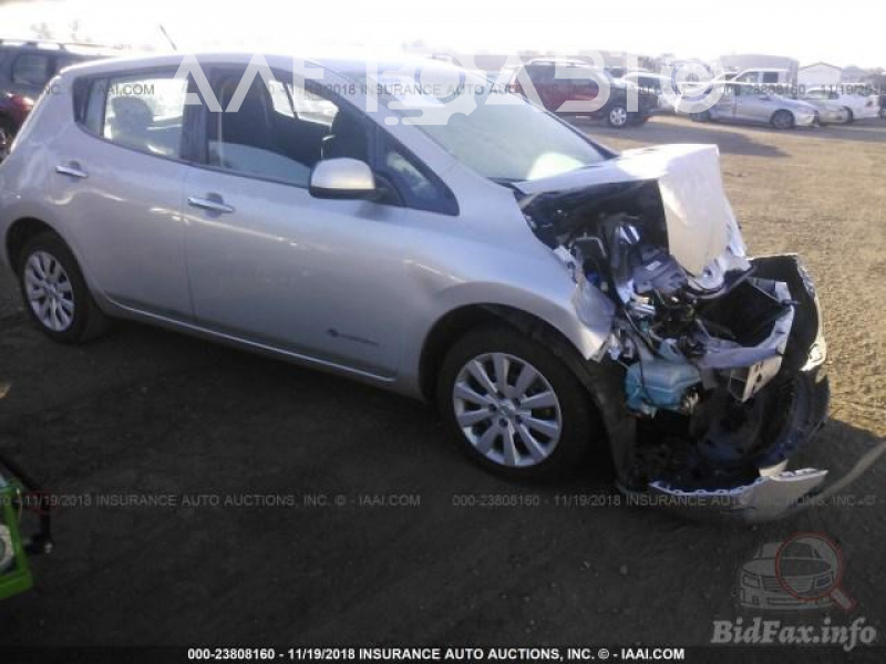 Nissan Leaf 2013 Silver UU