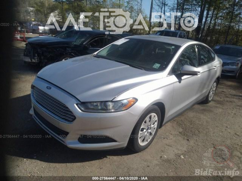Ford Fusion S 2014 Silver 2.5L