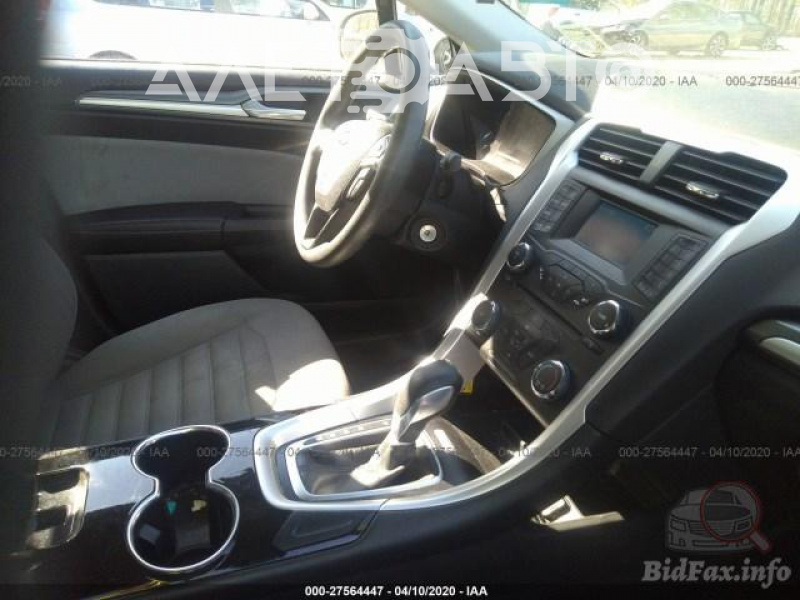 Ford Fusion S 2014 Silver 2.5L