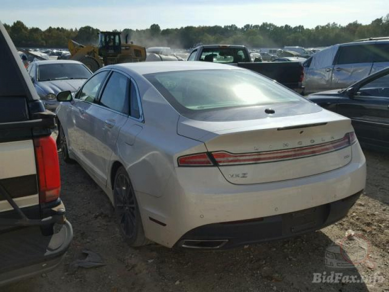 Lincoln Mkz Hybrid 2014 White 2.0L 4