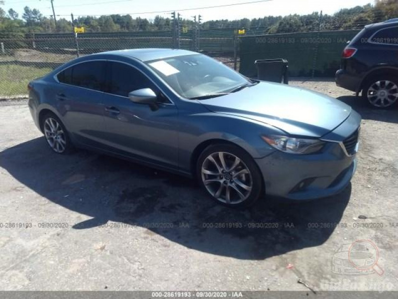 Mazda 6 I Grand Touring 2015 Blue 2.5L