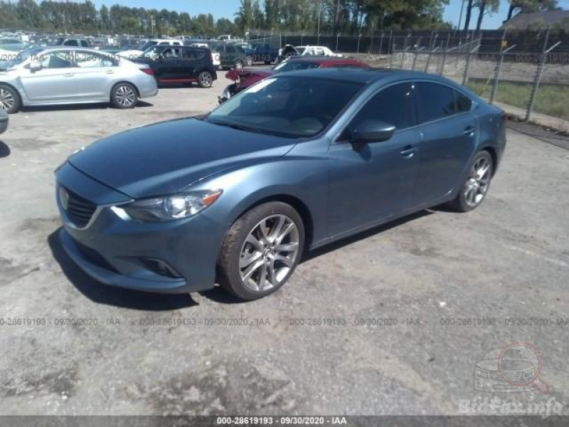 Mazda 6 I Grand Touring 2015 Blue 2.5L