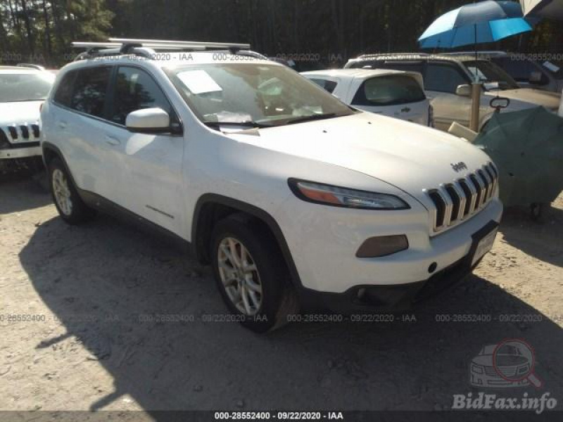 Jeep Cherokee Latitude 2014 White 3.2L