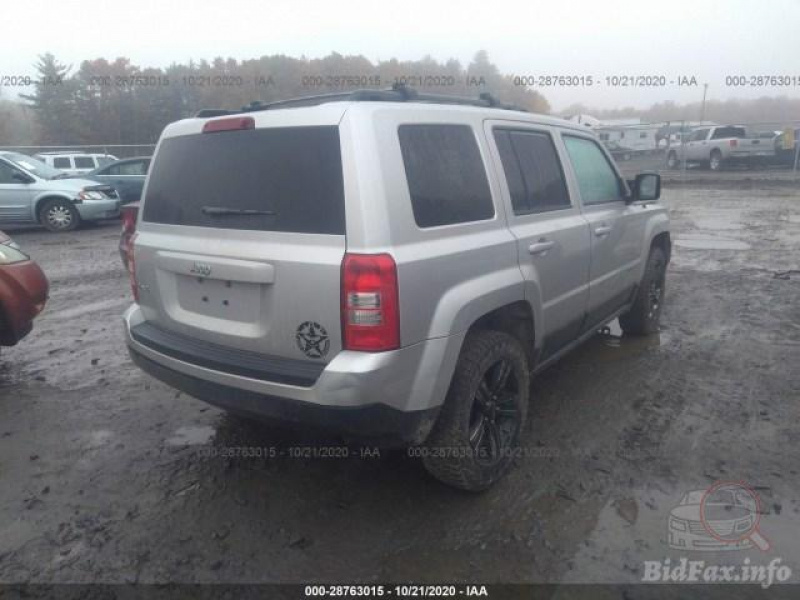 Jeep Patriot Sport 2012 Silver 2.4L