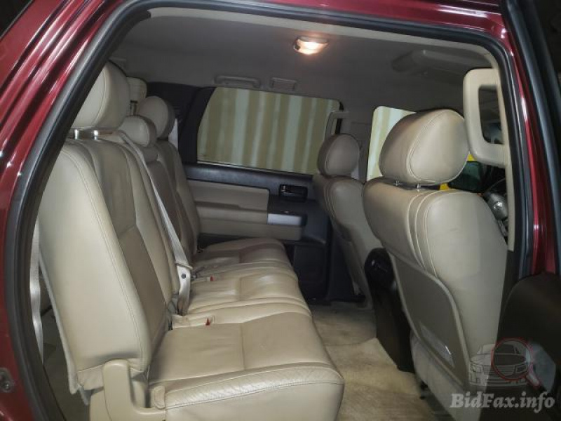 Toyota Sequoia Sr5 2008 Maroon 5.7L 8