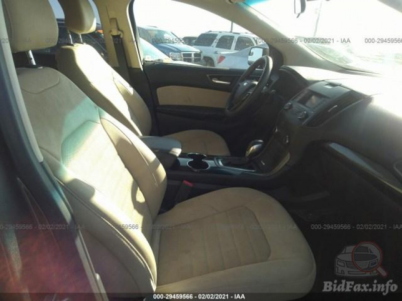 Ford Edge Se 2015 Gray 3.5L