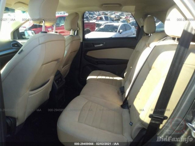 Ford Edge Se 2015 Gray 3.5L