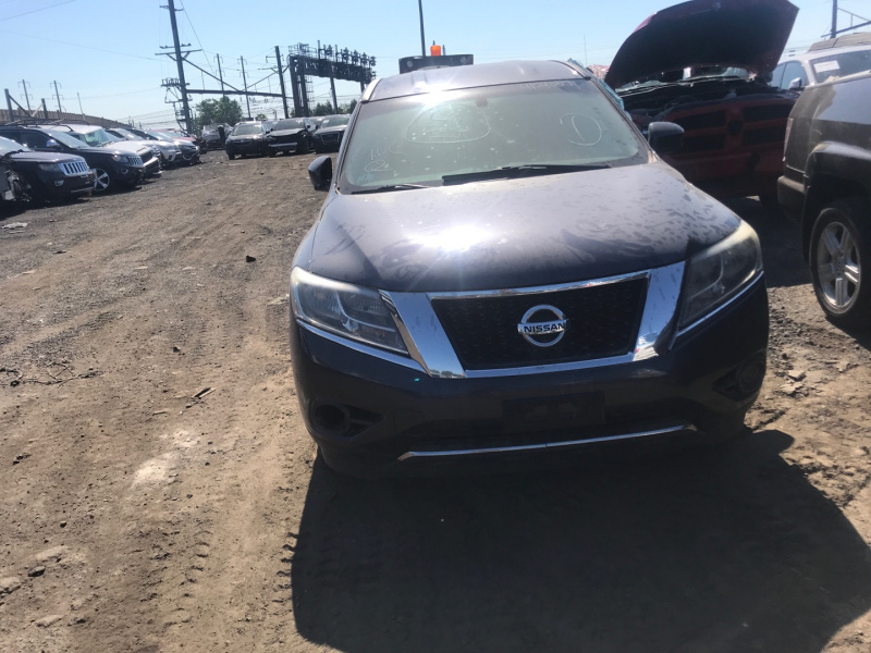 Nissan Pathfinder S 2014 Gray 3.5L 6