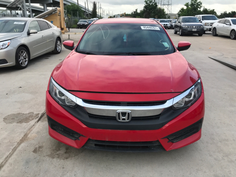 Honda Civic Lx 2018 Red 2.0L 4