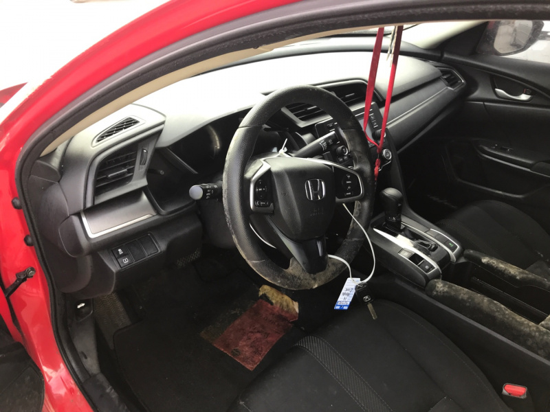 Honda Civic Lx 2018 Red 2.0L 4