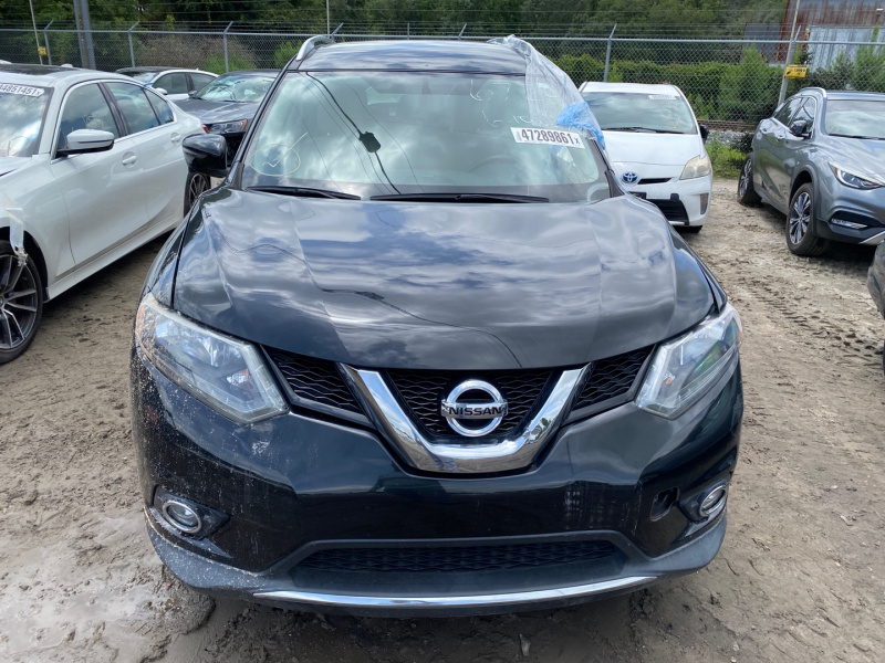 Nissan Rogue S 2016 Black 2.5L 4