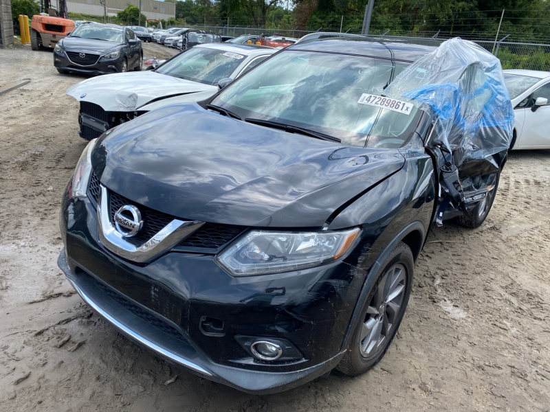 Nissan Rogue S 2016 Black 2.5L 4