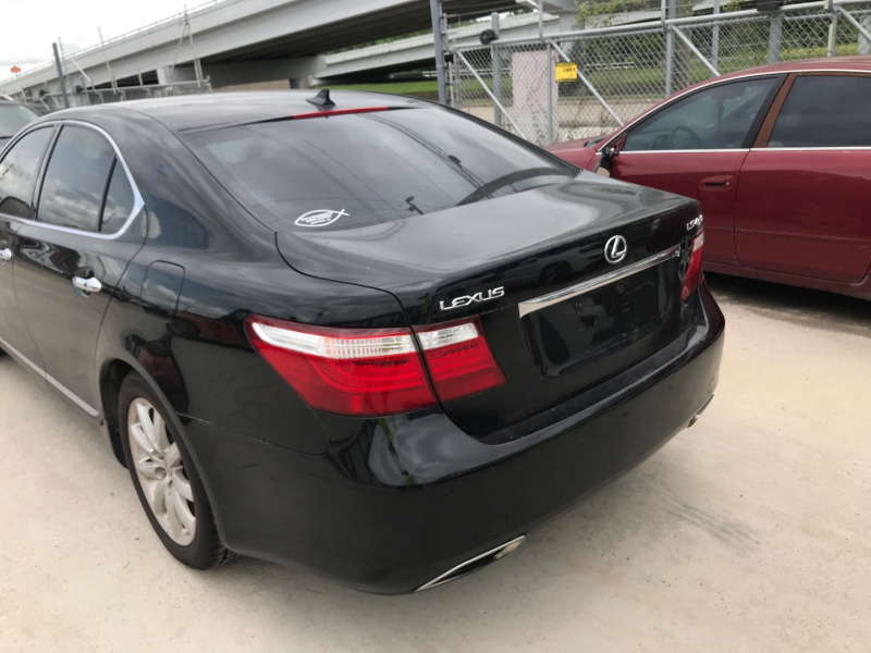 Lexus Ls 460 2008 Black 4.6L 8