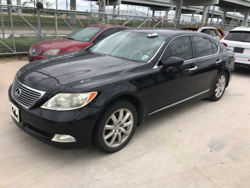 Lexus Ls 460 2008 Black 4.6L 8