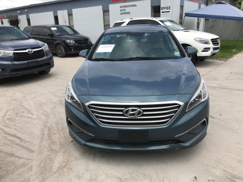 Hyundai Sonata 2.4L Se 2016 Blue 2.4L