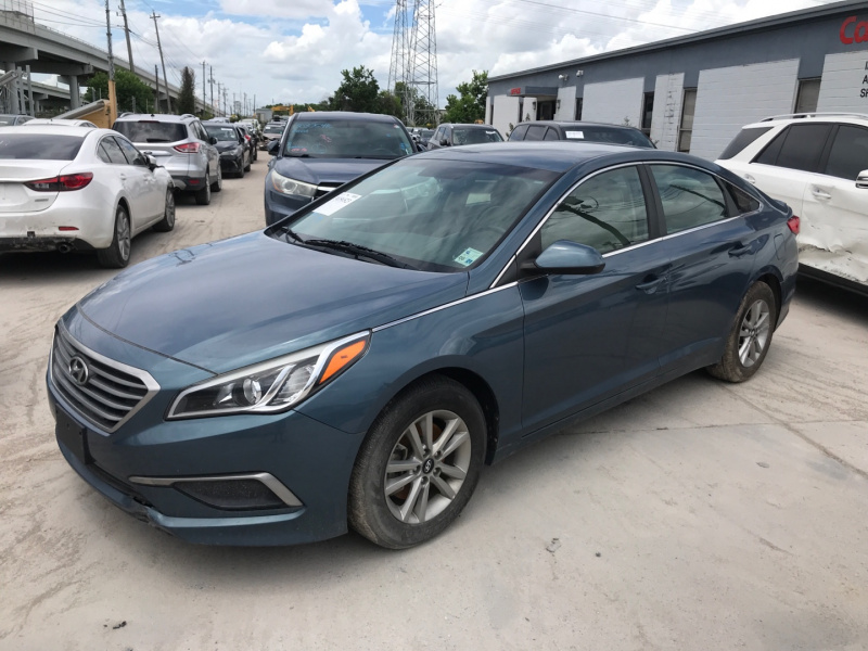 Hyundai Sonata 2.4L Se 2016 Blue 2.4L