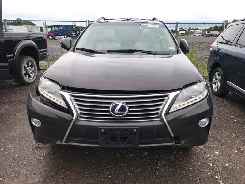 Lexus Rx 450 2013 Black 3.5L 6