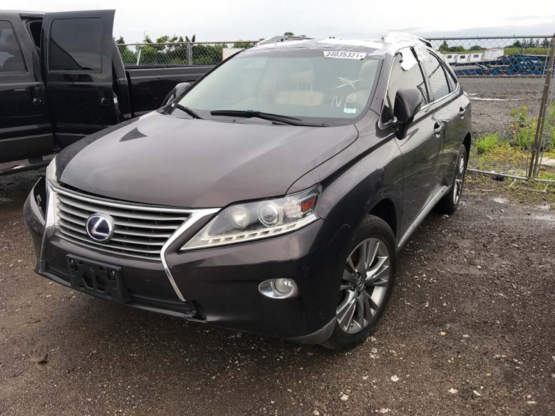 Lexus Rx 450 2013 Black 3.5L 6