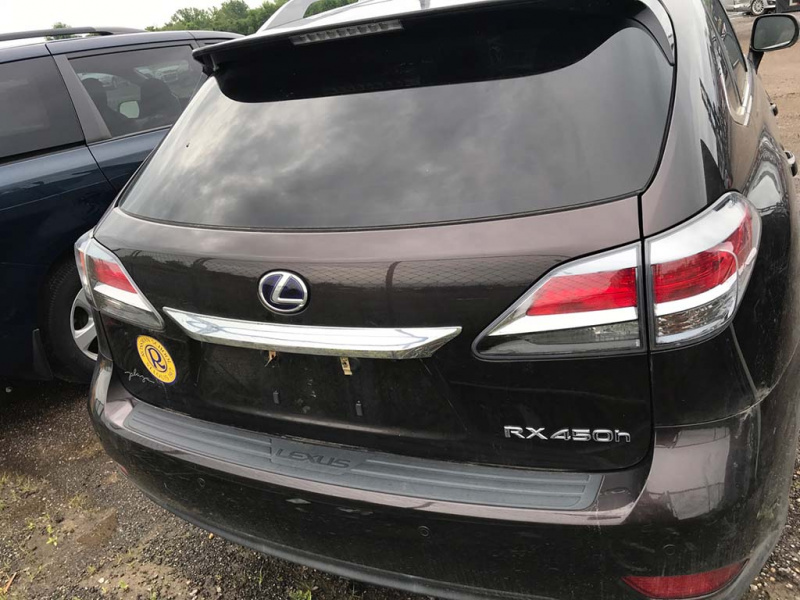 Lexus Rx 450 2013 Black 3.5L 6