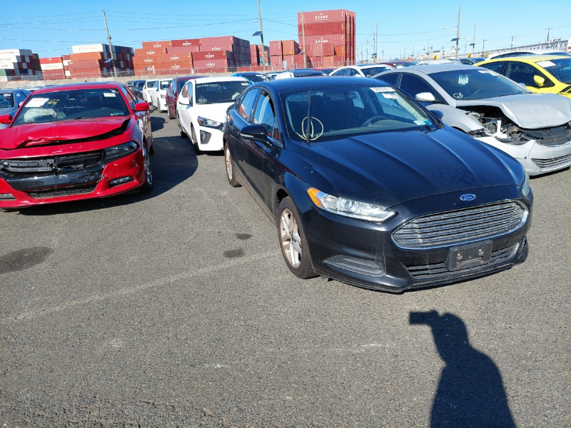 Ford Fusion Se 2016 Black 2.5L 4