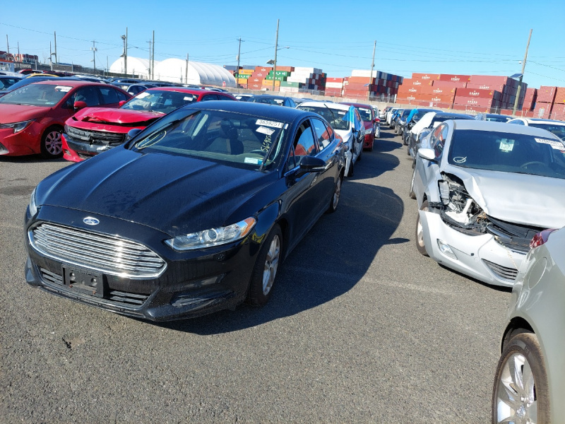 Ford Fusion Se 2016 Black 2.5L 4