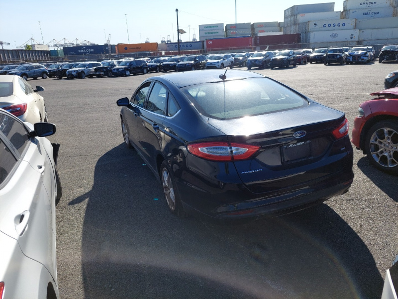 Ford Fusion Se 2016 Black 2.5L 4