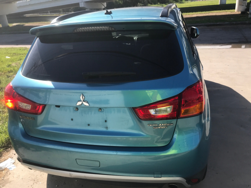 Mitsubishi Outlander Sport Se 2013 Blue 2.0L