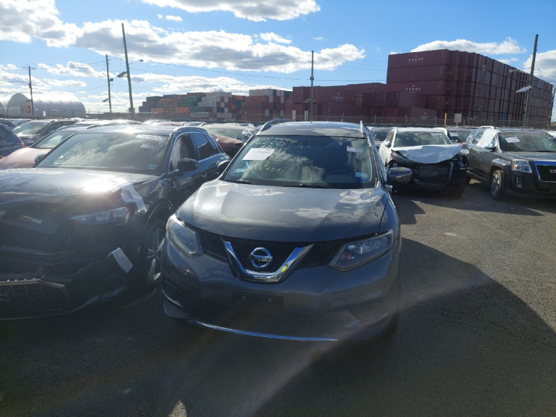 Nissan Rogue Sv 2014 Gray 2.5L