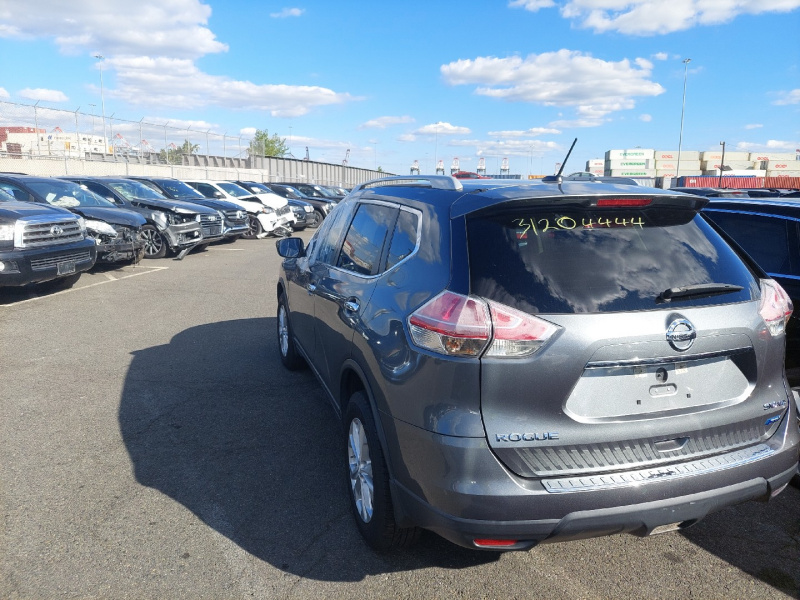 Nissan Rogue Sv 2014 Gray 2.5L