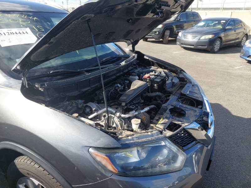 Nissan Rogue Sv 2014 Gray 2.5L