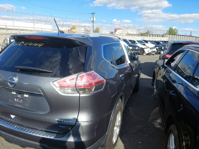 Nissan Rogue Sv 2014 Gray 2.5L