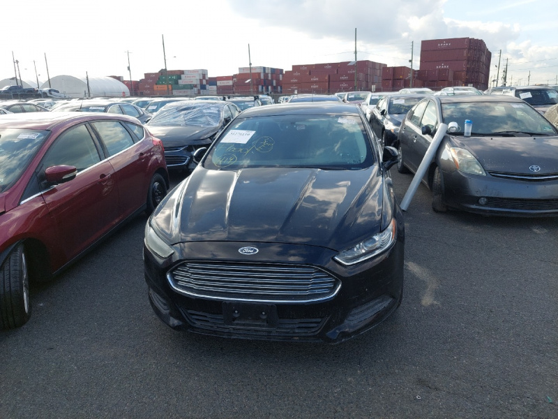 Ford Fusion Se 2016 Black 2.5L