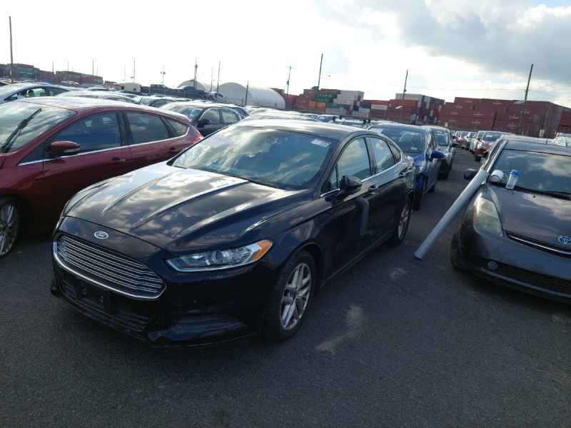 Ford Fusion Se 2016 Black 2.5L