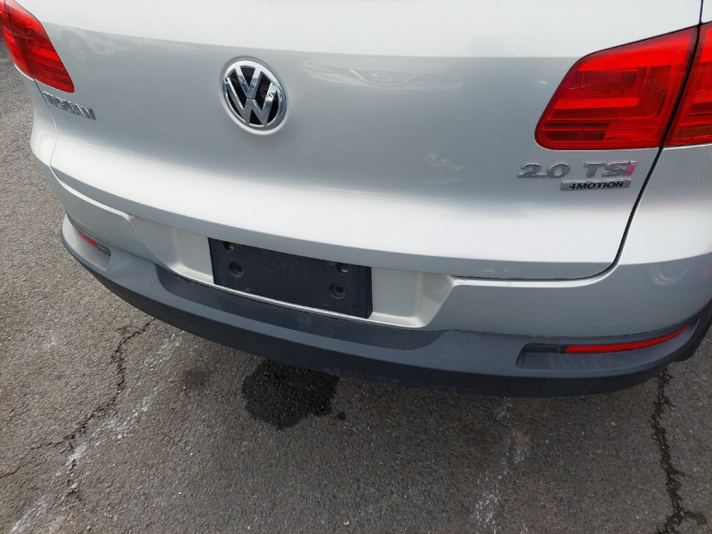  Volkswagen Tiguan S W/Sunroof 2013 Gray 2.0L