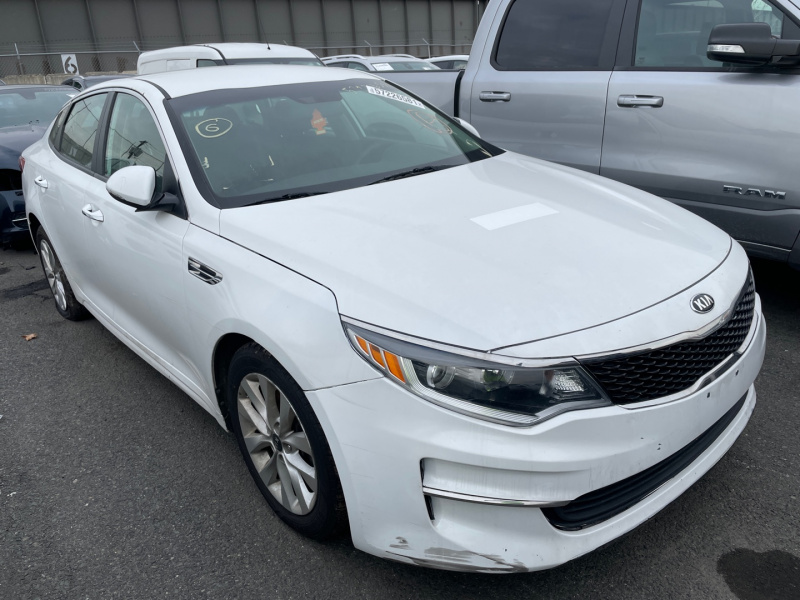 Kia Optima Lx 2017 White 2.4L 4