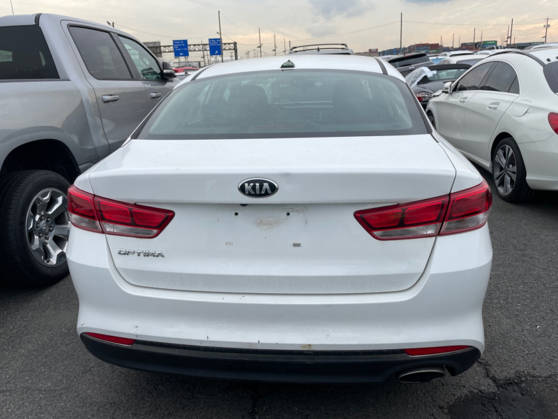 Kia Optima Lx 2017 White 2.4L 4