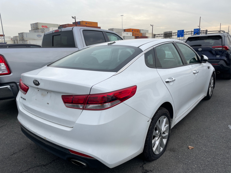 Kia Optima Lx 2017 White 2.4L 4