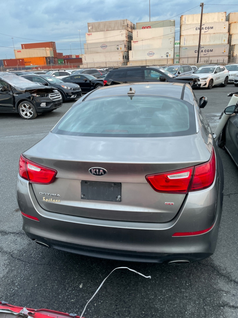 Kia Optima Lx 2015 Gray 2.4L 4