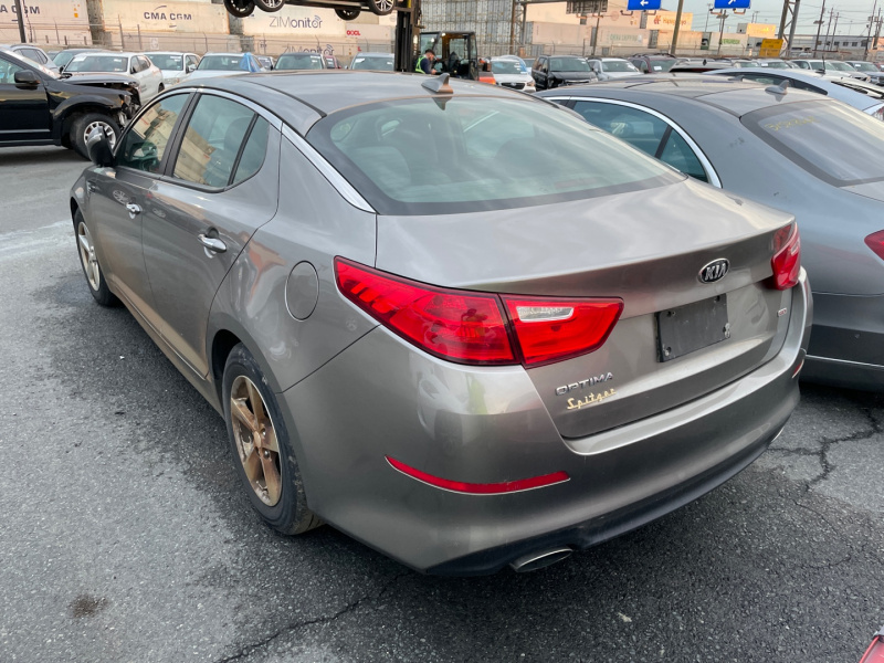 Kia Optima Lx 2015 Gray 2.4L 4