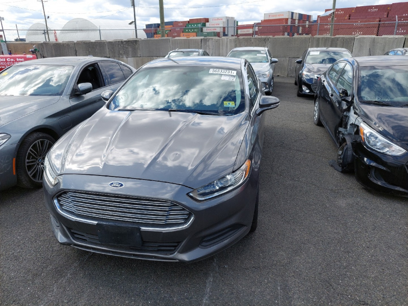 Ford Fusion Se 2014 Gray 2.5L 4