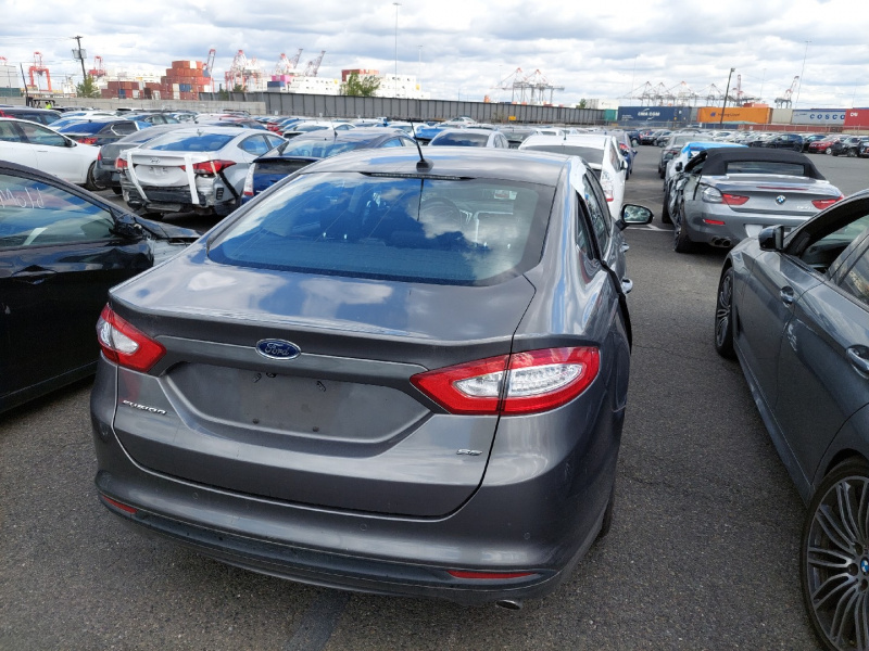 Ford Fusion Se 2014 Gray 2.5L 4