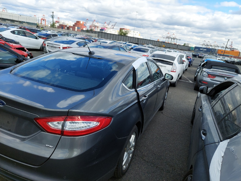 Ford Fusion Se 2014 Gray 2.5L 4