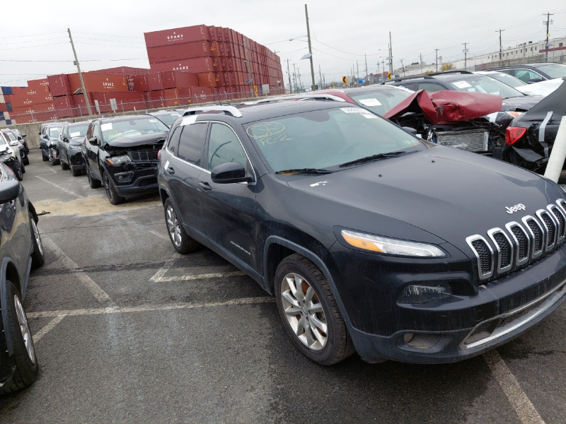  Jeep Cherokee Limited 2014 Black 2.4L 4