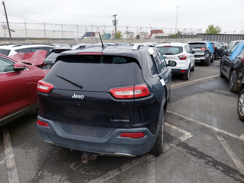  Jeep Cherokee Limited 2014 Black 2.4L 4