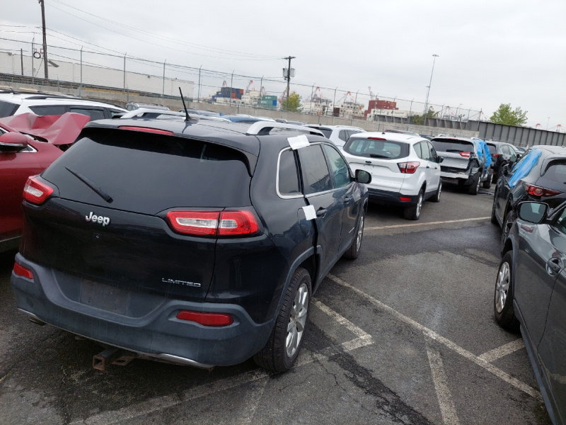  Jeep Cherokee Limited 2014 Black 2.4L 4