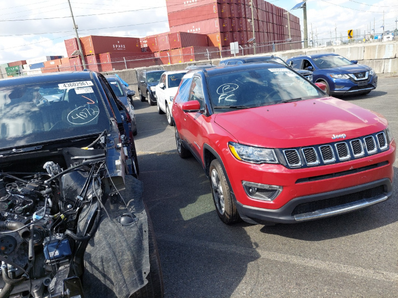 Jeep Compass Limited 2019 Maroon 2.4L 4