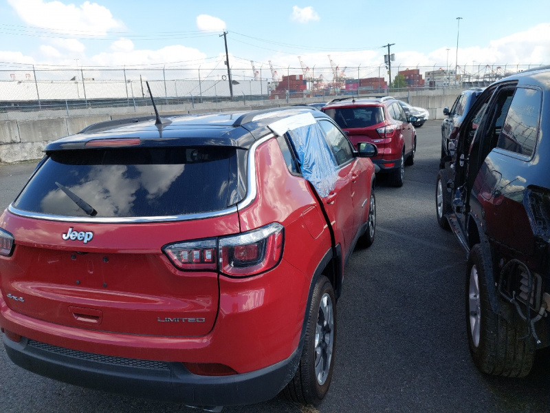 Jeep Compass Limited 2019 Maroon 2.4L 4