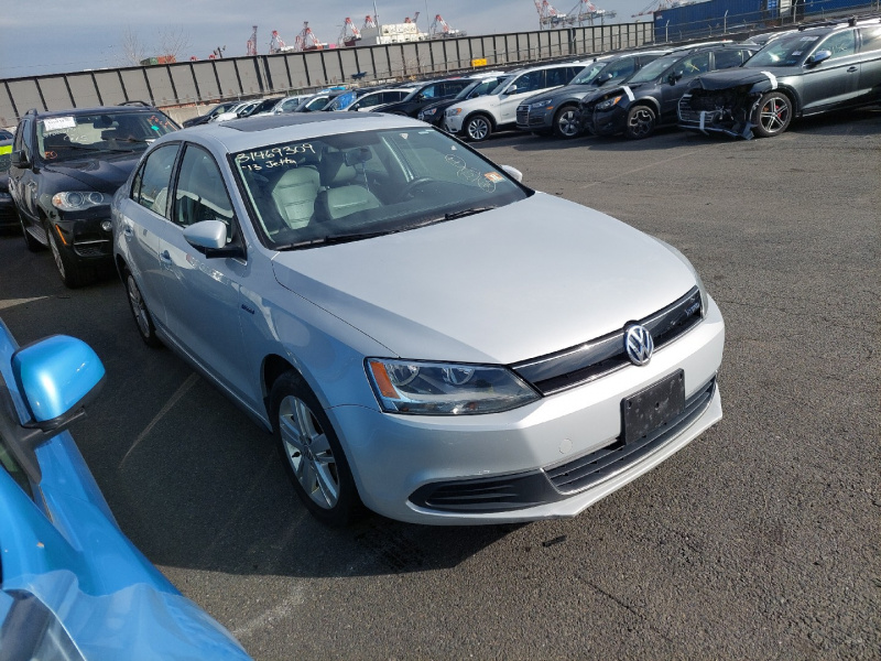 Volkswagen Jetta Sedan Hybrid Sel 2013 Silver 1.4L